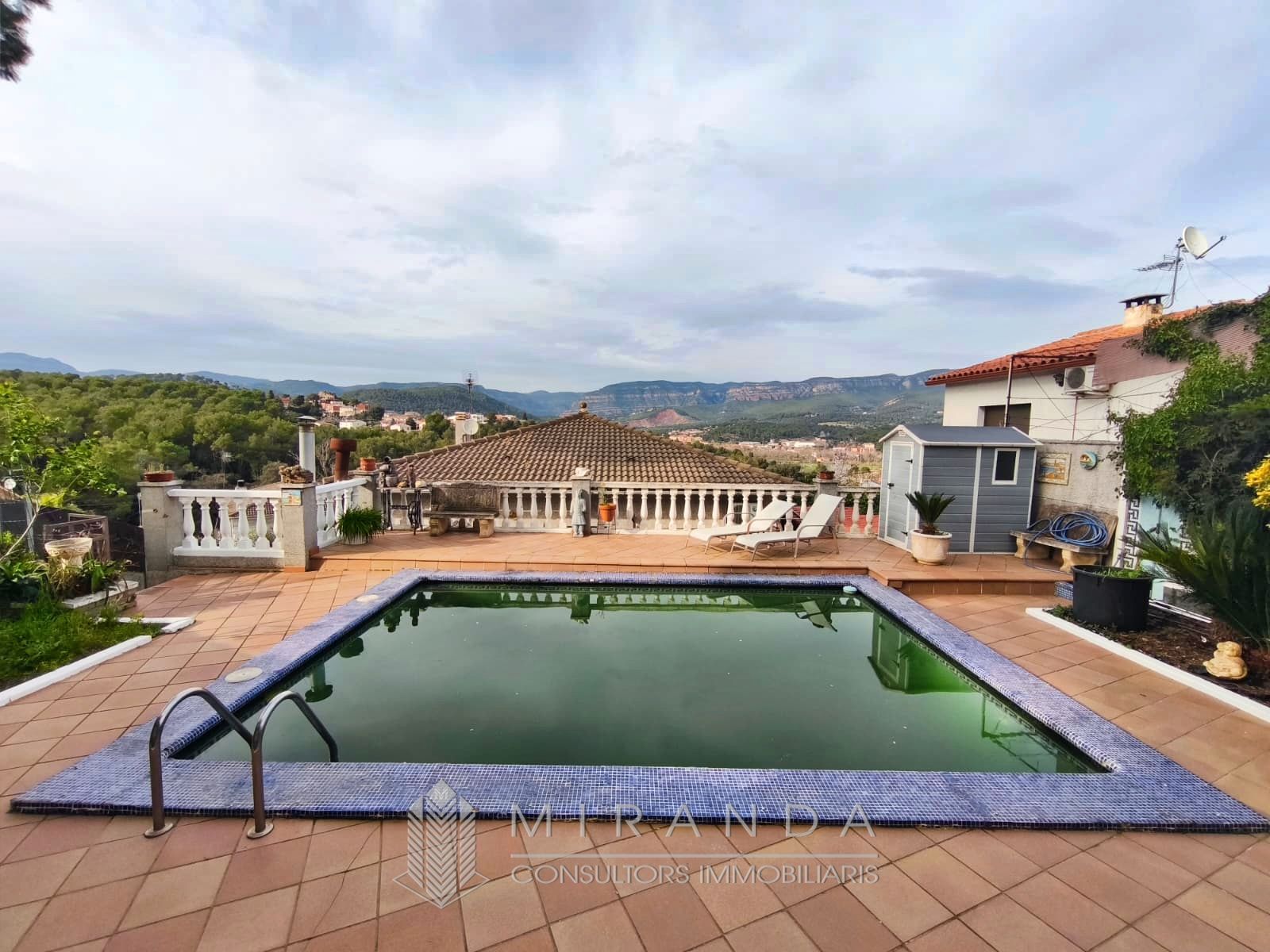 Piscina de Casa o chalet en venta en Bigues i Riells del Fai con Aire acondicionado, Calefacción y Jardín privado