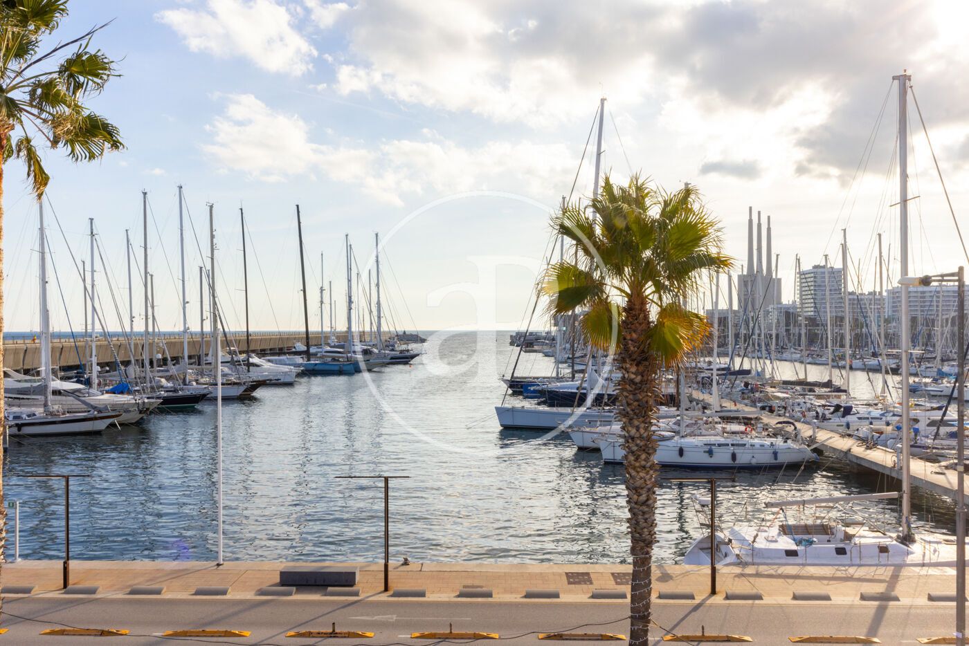 Exterior view of Flat for sale in Badalona  with Air Conditioner, Heating and Private garden
