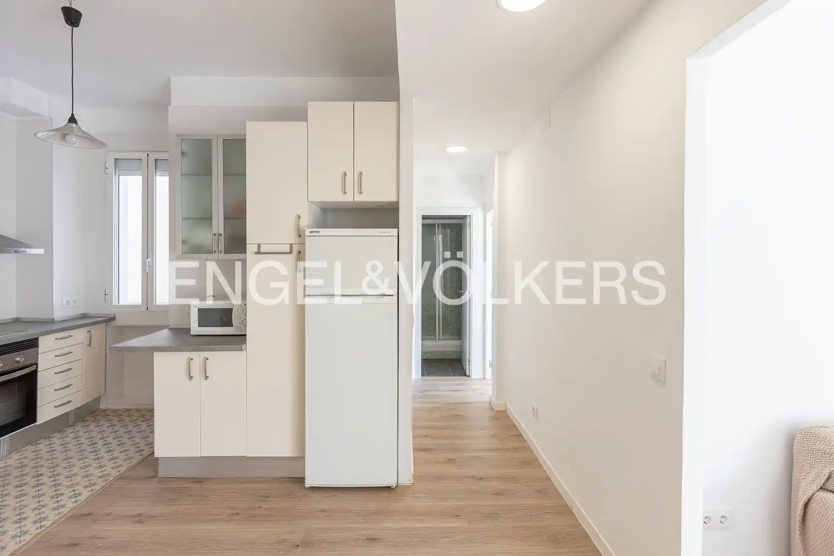 Kitchen of Flat for rent in Madrid  with Air Conditioner, Heating and Terrace