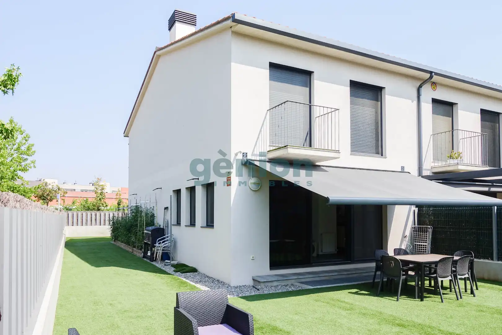 Jardí de Casa o xalet en venda en Vilablareix amb Calefacció, Jardí privat i Parquet