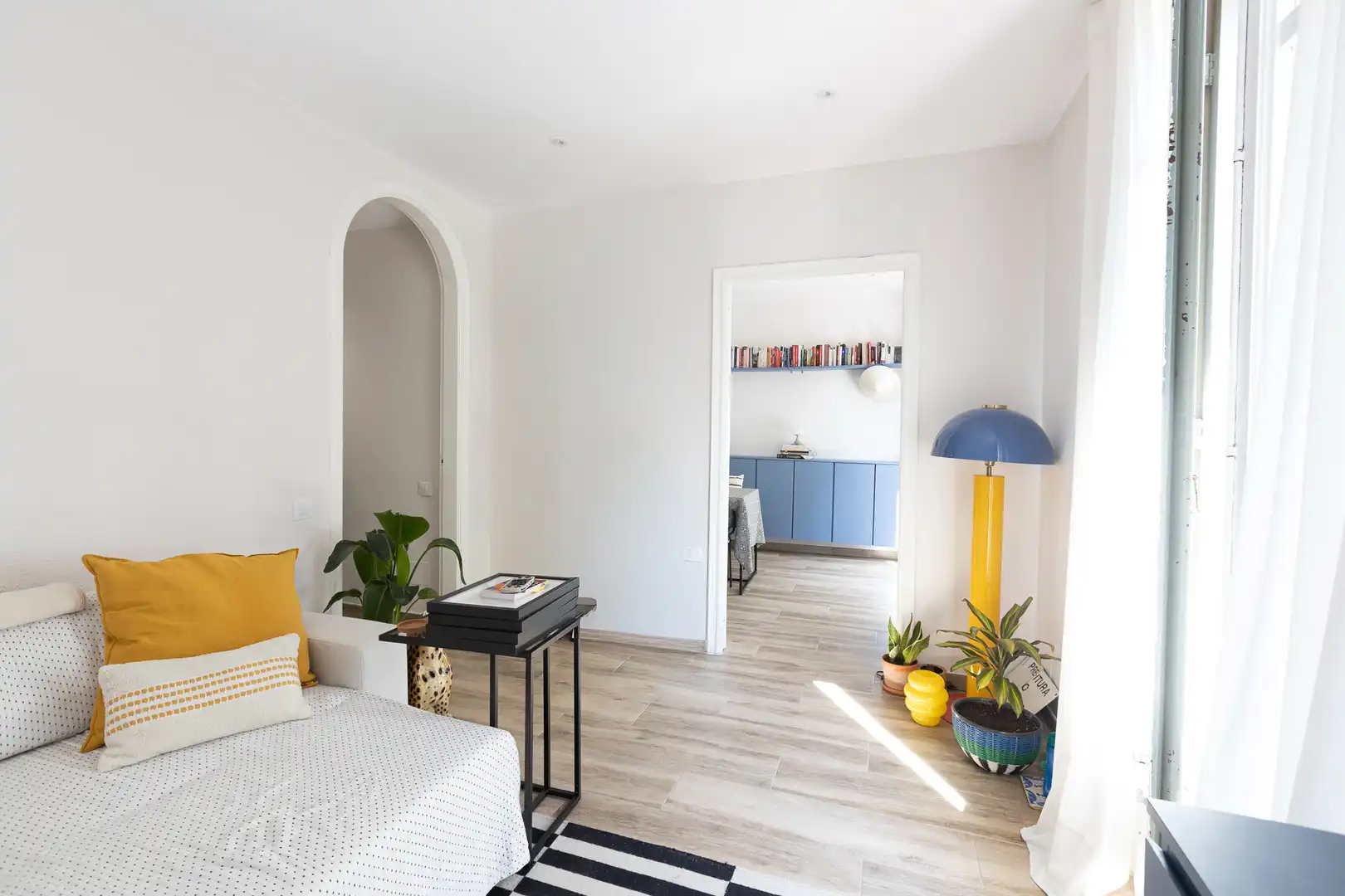 Schlafzimmer von Wohnung zum Verkauf in Barcelona mit Balkon