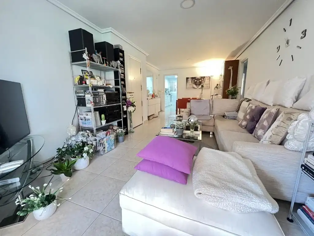 Living room of Apartments for sale in Cullera  with Air Conditioner, Terrace and Swimming Pool