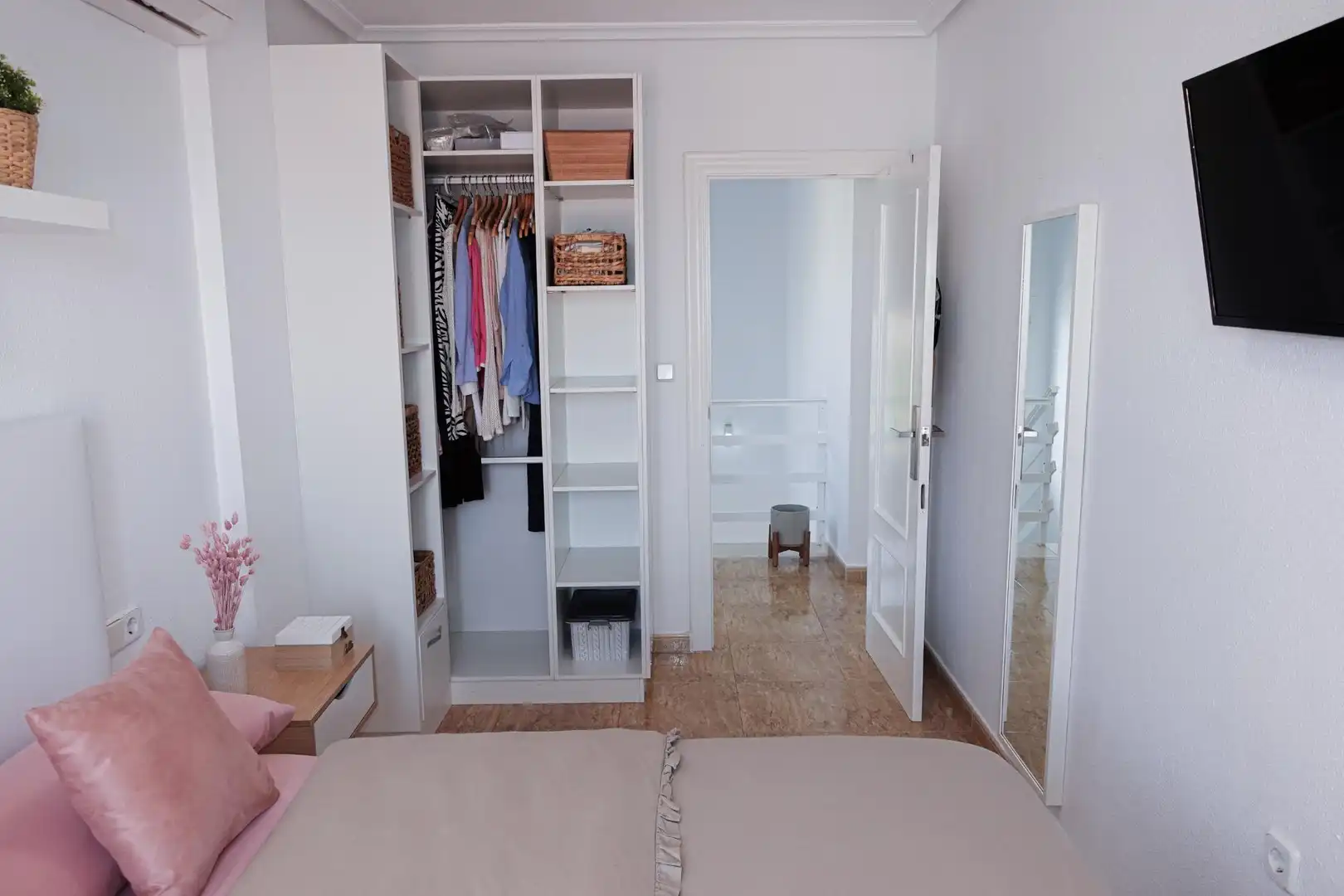 Bedroom of Houses for sale in La Manga del Mar Menor  with Air Conditioner, Heating and Private garden
