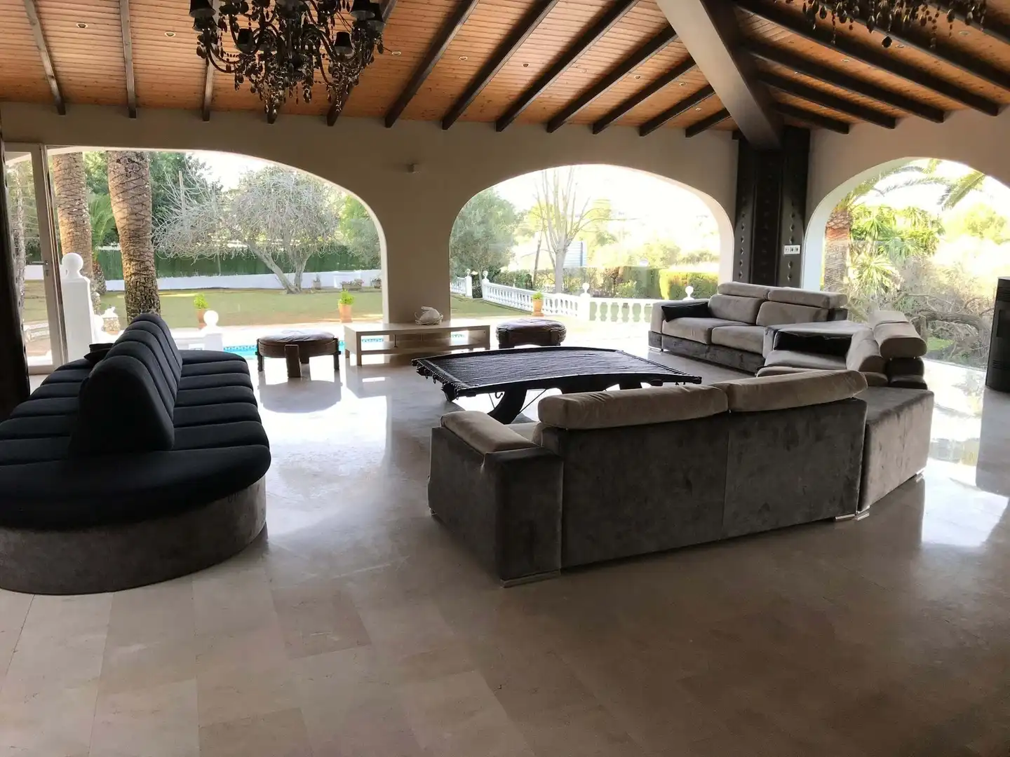 Living room of Houses for sale in Jávea / Xàbia  with Terrace, Storage room and Furnished