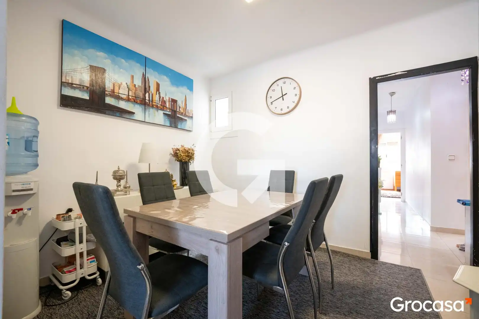 Comedor de Piso en venta en Mataró con Horno, Lavadora y TV