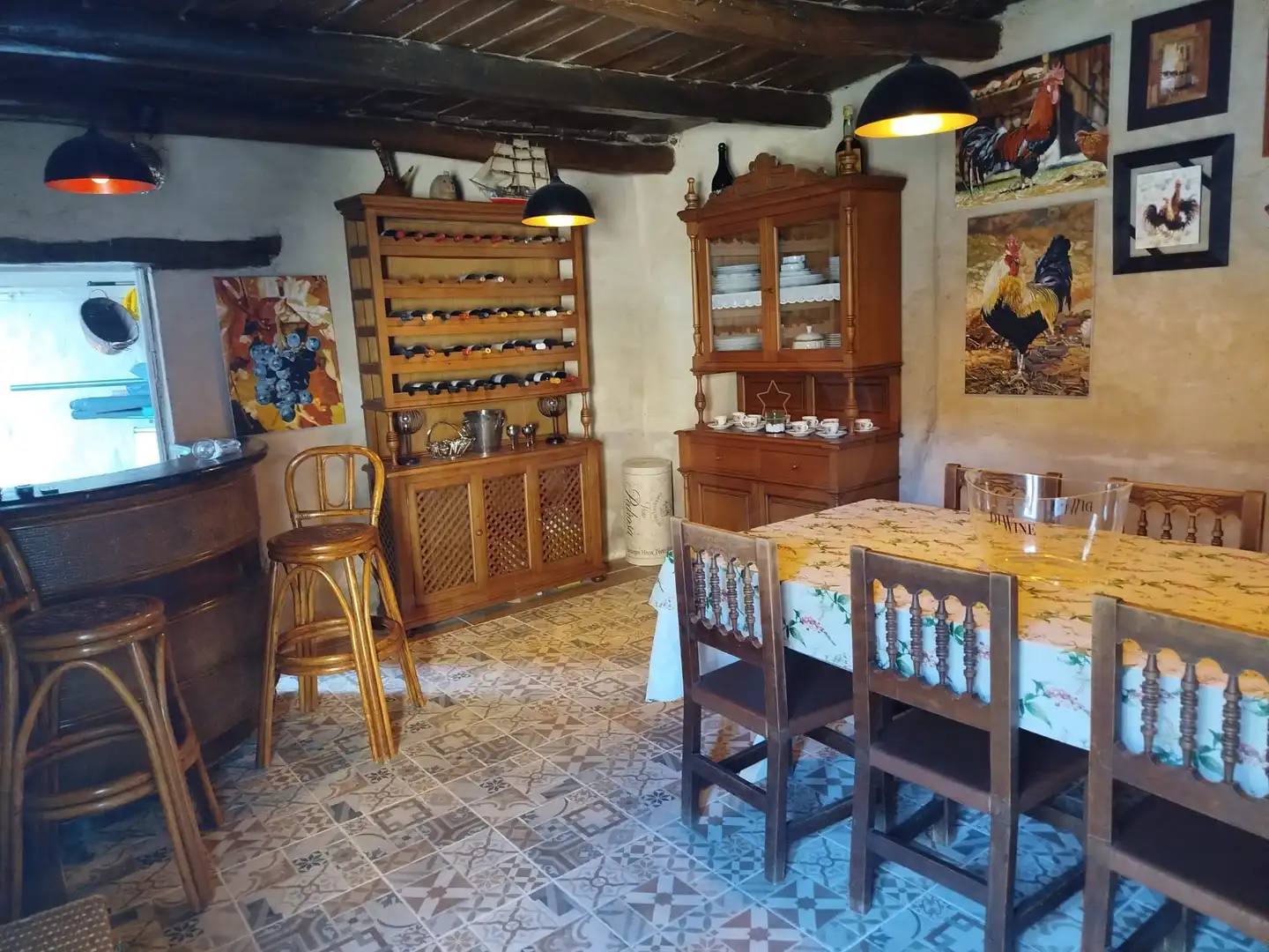 Cuina de Finca rústica en venda en Pajares de los Oteros amb Calefacció