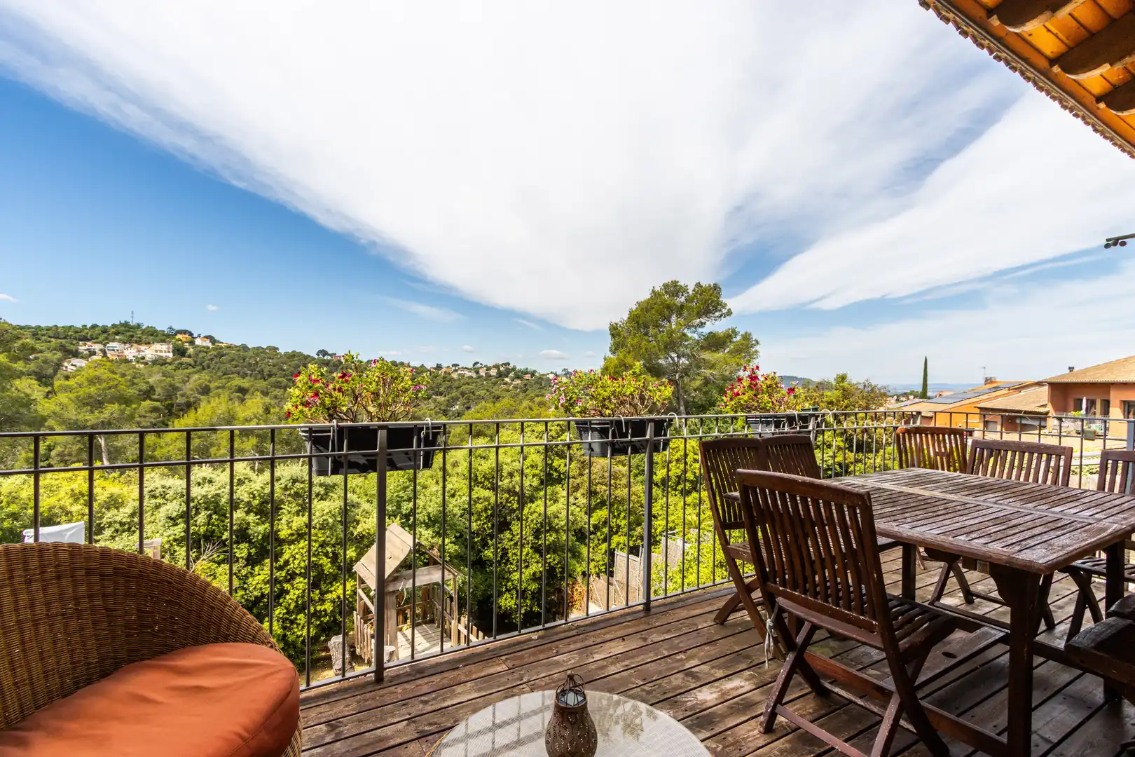 Terrace of Detached homes for sale in Sant Cugat del Vallès  with Air Conditioner, Heating and Terrace