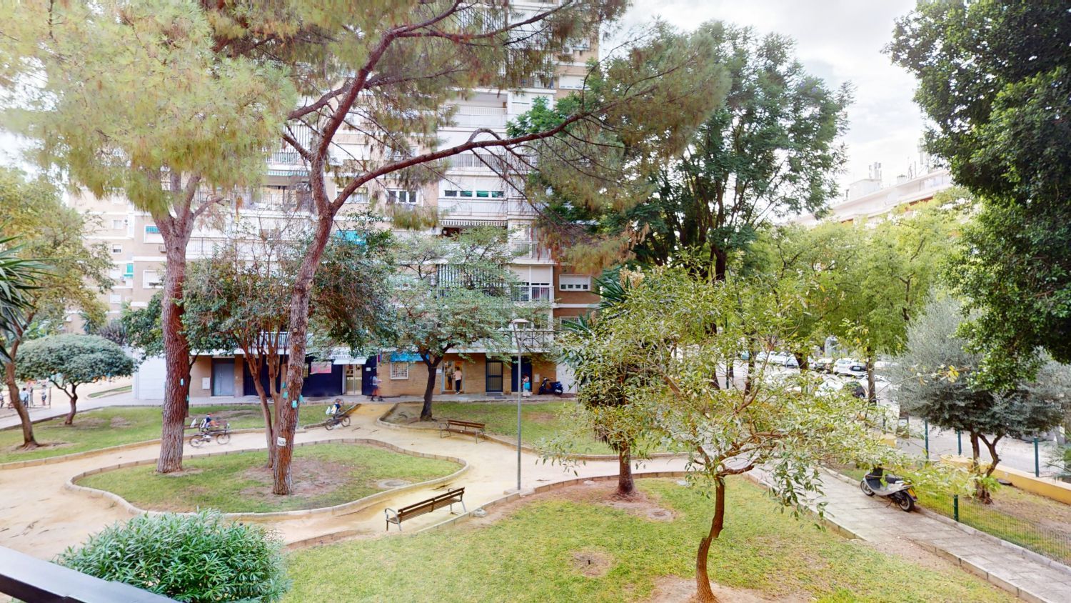 Exterior view of Flat for sale in  Sevilla Capital  with Air Conditioner, Heating and Terrace