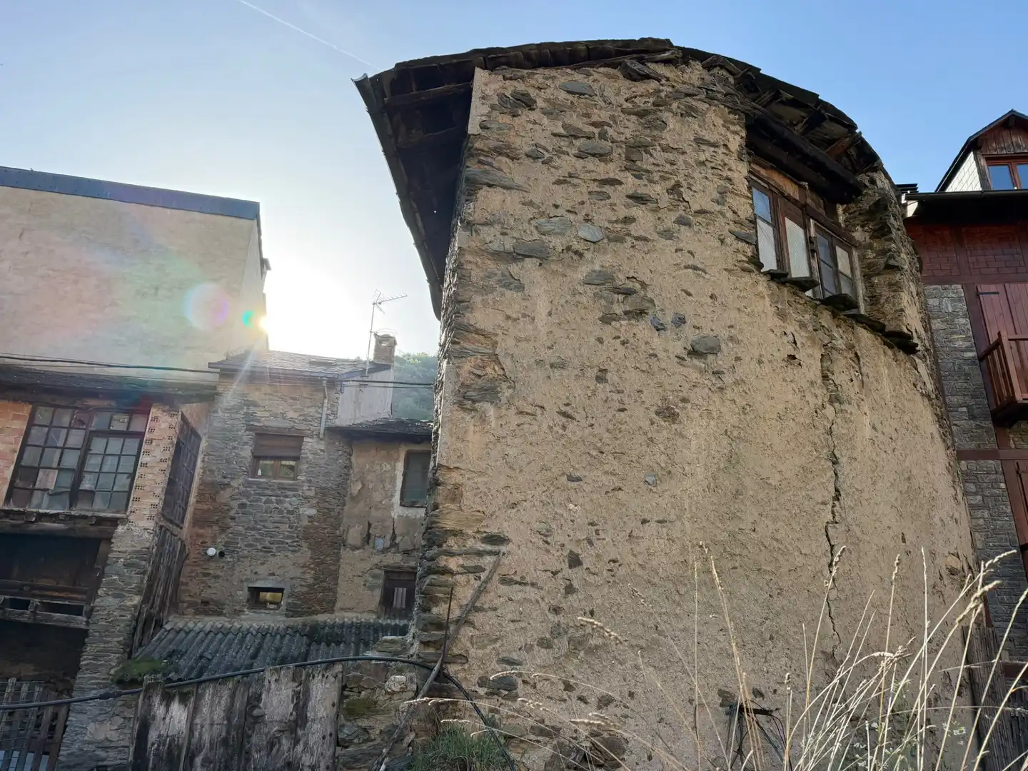 Vista exterior de Casa adosada en venta en Rialp con Jardín privado