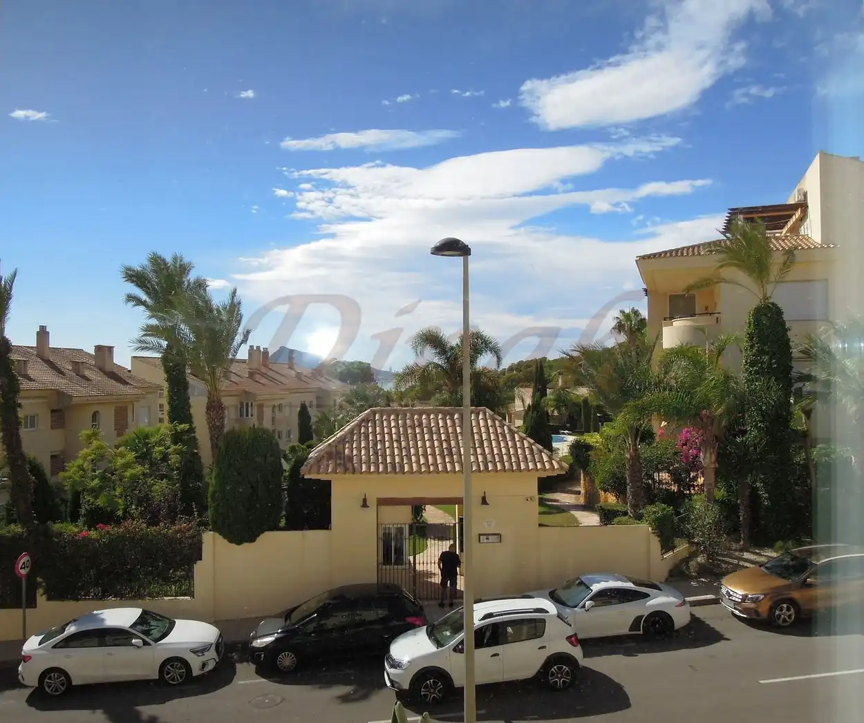 Vista exterior de Apartamento de alquiler en Altea con Aire acondicionado, Calefacción y Terraza