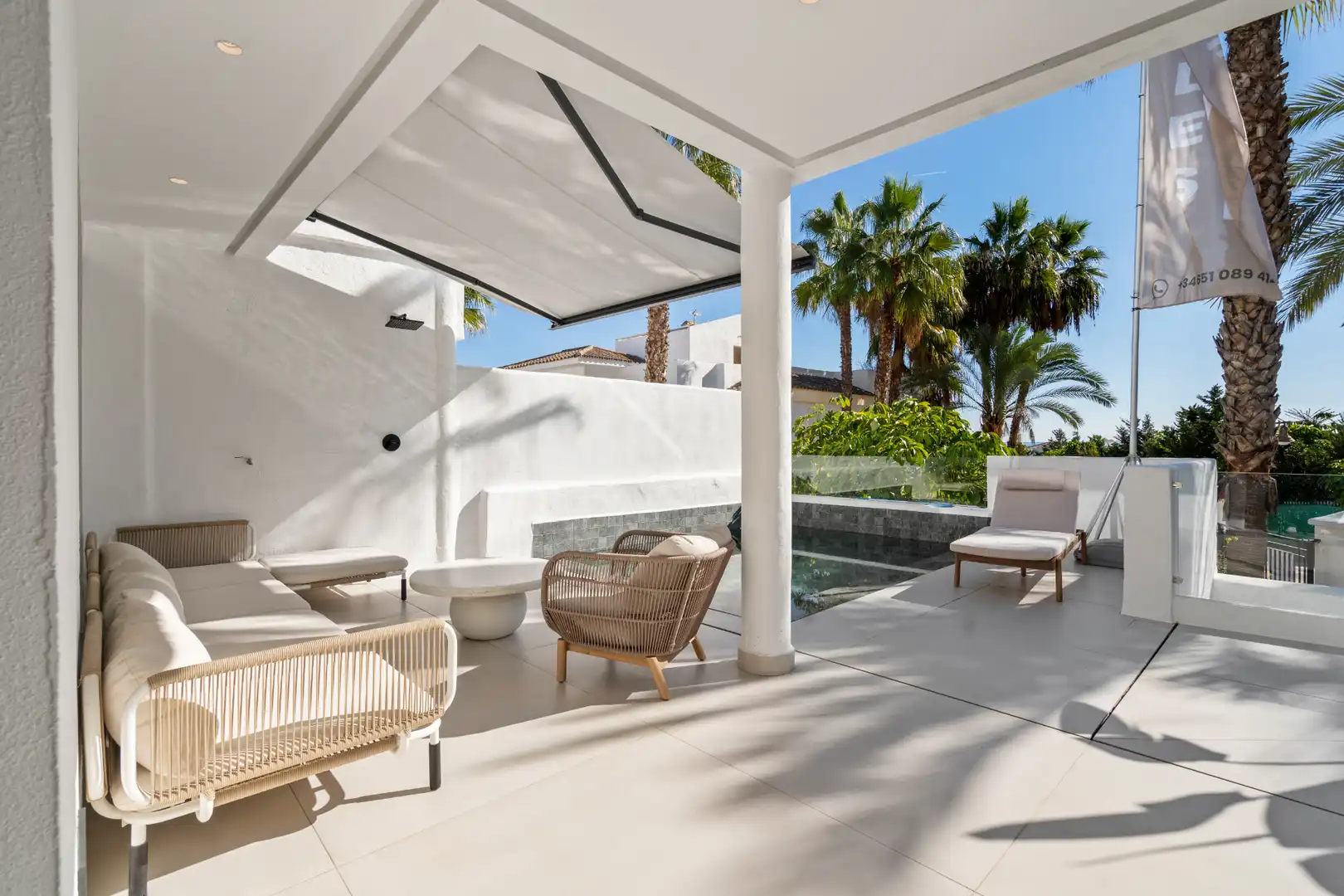 Terrace of Duplexes for sale in Estepona  with Air Conditioner, Terrace and Storage room