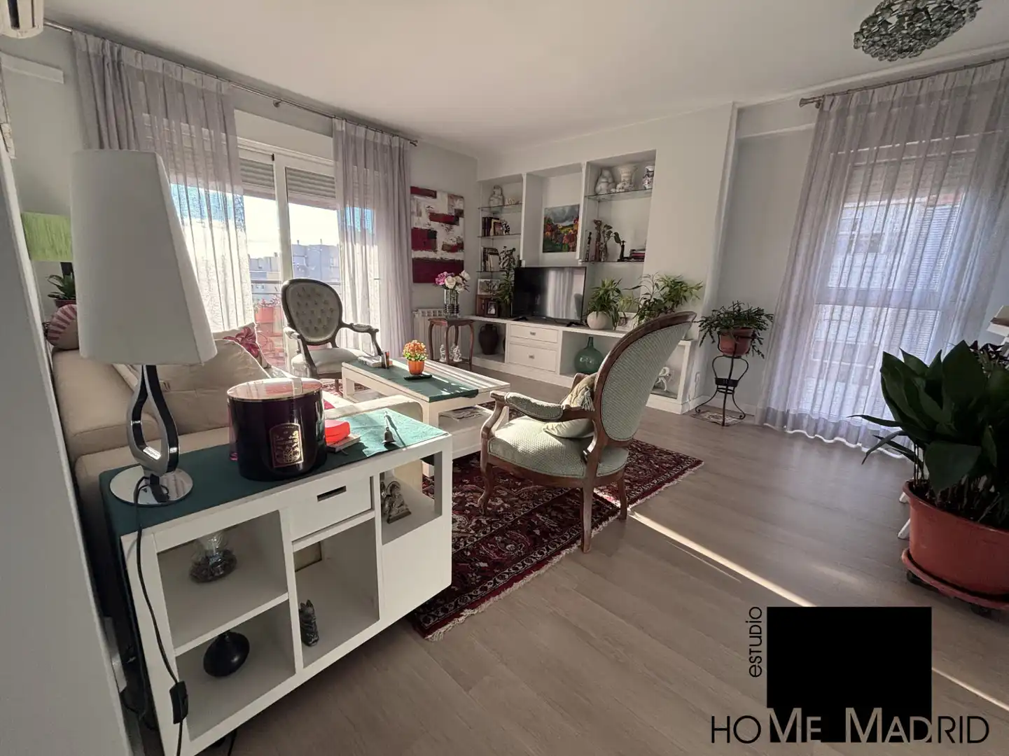 Sala de estar de Piso en venta en Madrid con Aire acondicionado, Calefacción y Parquet