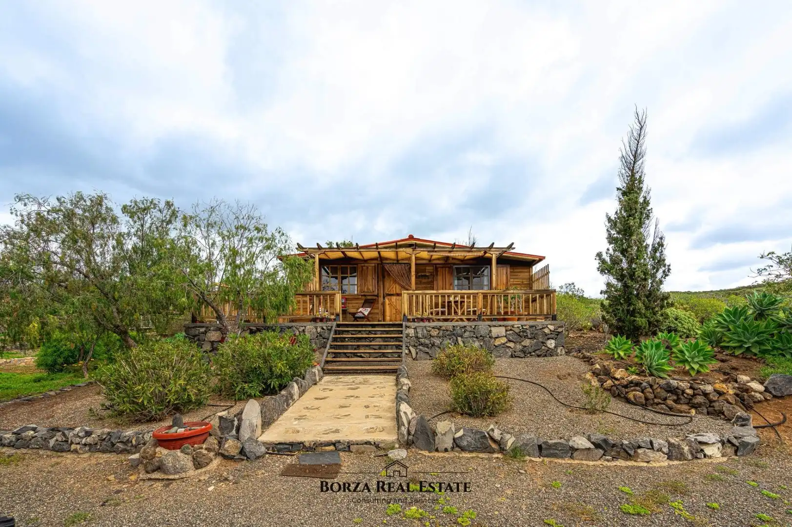 Jardín de Finca rústica de alquiler en Granadilla de Abona con Aire acondicionado, Jardín privado y Terraza