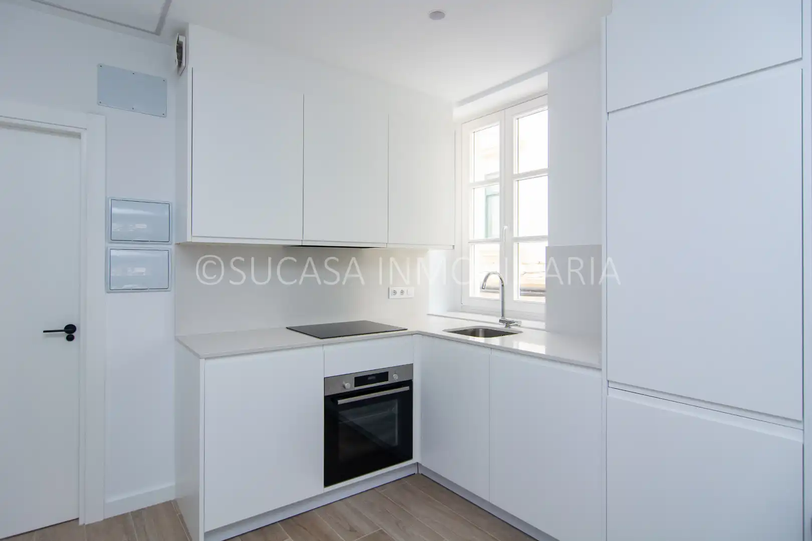 Kitchen of Study for rent in A Coruña Capital   with Heating, Furnished and Oven