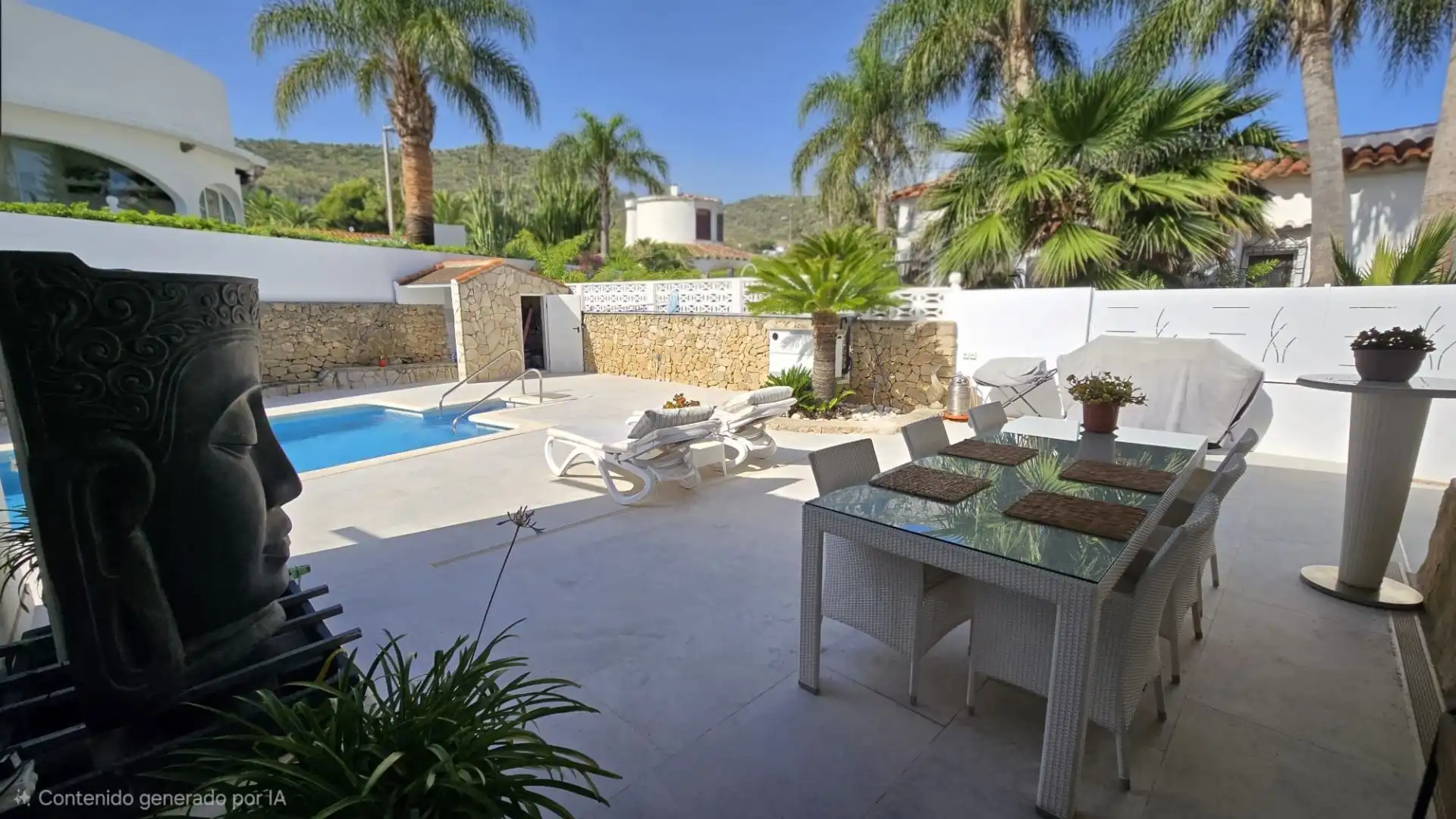 Terrace of Houses for sale in Dénia  with Air Conditioner, Heating and Private garden