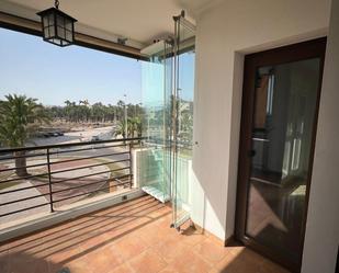 Balcony of Flat to rent in Elche / Elx  with Air Conditioner, Private garden and Terrace