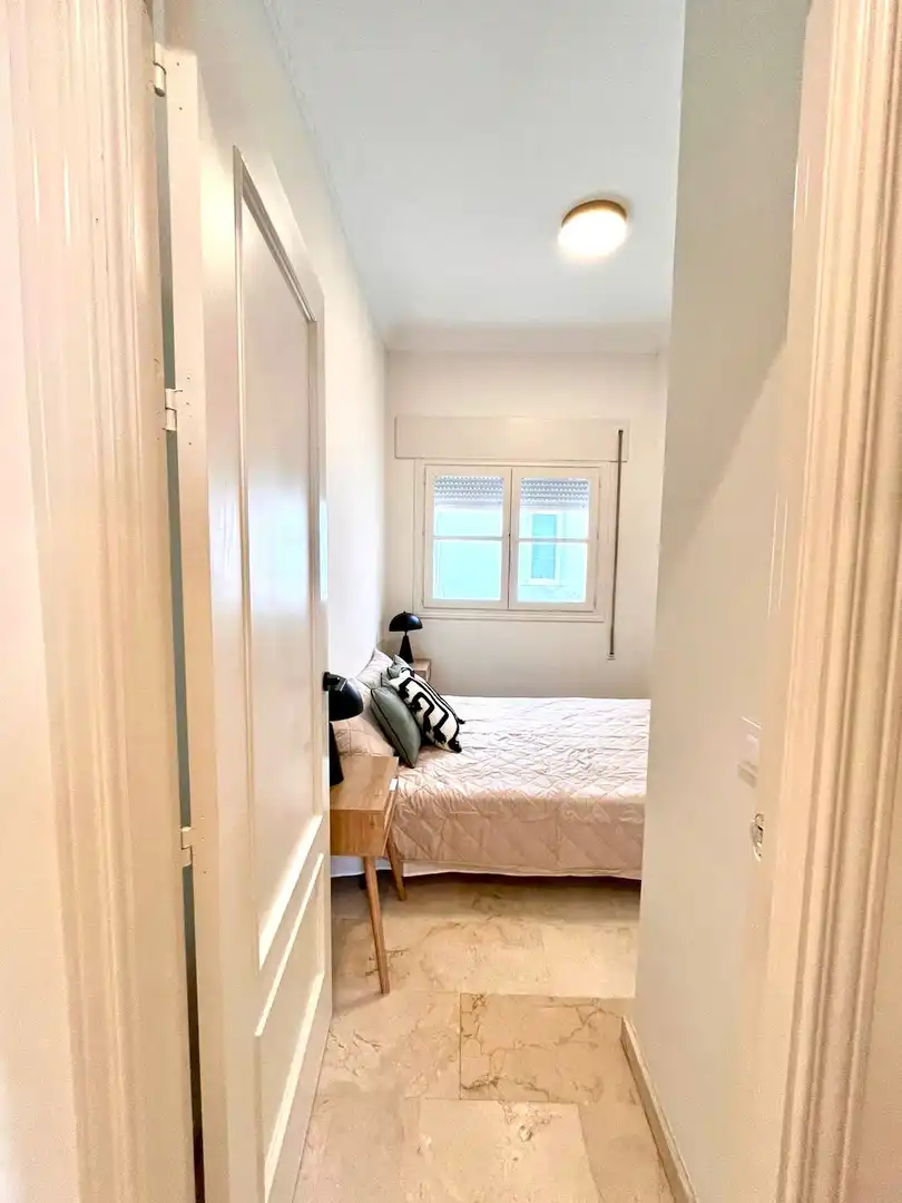 Bedroom of Flat for sale in Málaga  with Terrace and Balcony