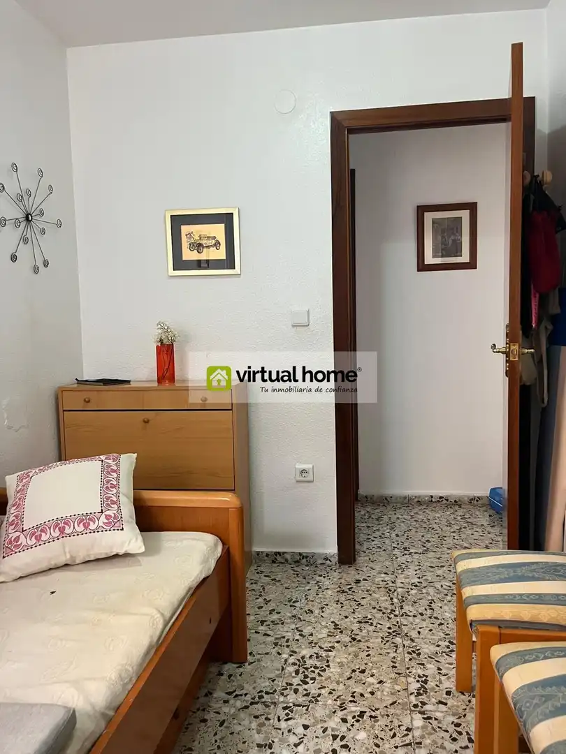 Bedroom of Flat for sale in Villajoyosa / La Vila Joiosa  with Air Conditioner and Furnished