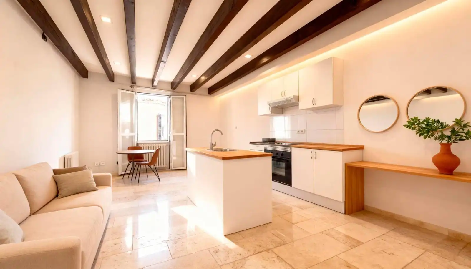 Cocina de Apartamento en venta en  Palma de Mallorca