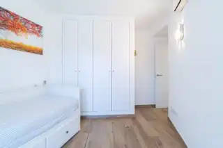 Bedroom of Flat for sale in Palau-saverdera  with Air Conditioner, Private garden and Terrace