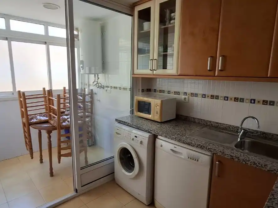 Cocina de Piso en venta en Alicante / Alacant con Aire acondicionado y Terraza
