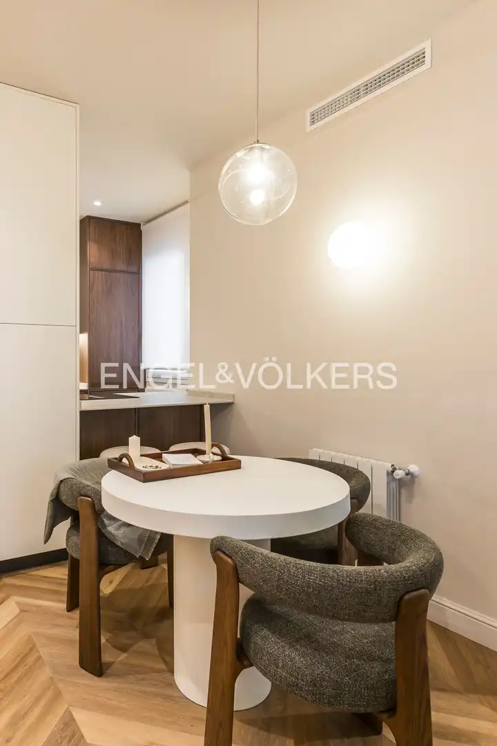 Esszimmer von Wohnung zum Verkauf in Madrid mit Klimaanlage, Heizung und Parkett