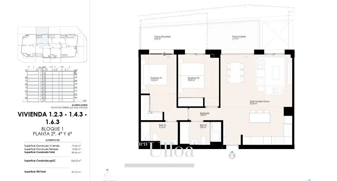 Apartament amb piscina en venda a Centro Urbano, imagen 22