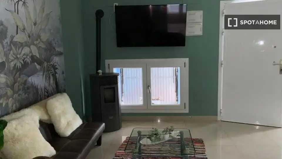 Living room of Flat for rent in Cullera  with Air Conditioner, Heating and Furnished