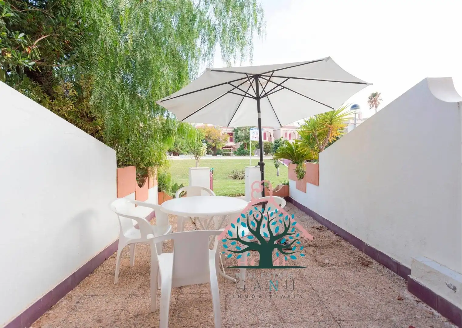 Jardín de Dúplex en venta en Mazarrón con Jardín privado, Terraza y Amueblado