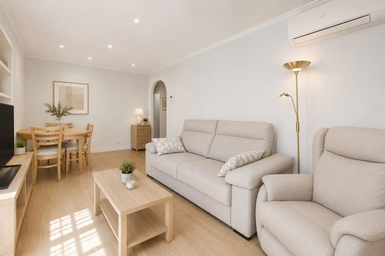 Sala de estar de Piso en venta en Brunete