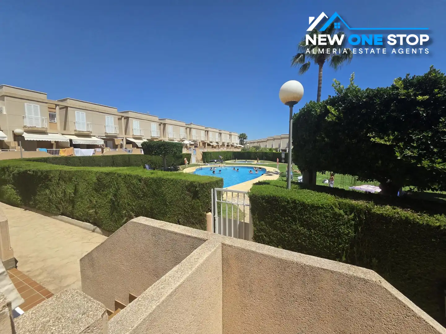 Swimming pool of Detached homes for sale in Garrucha  with Terrace, Furnished and Oven