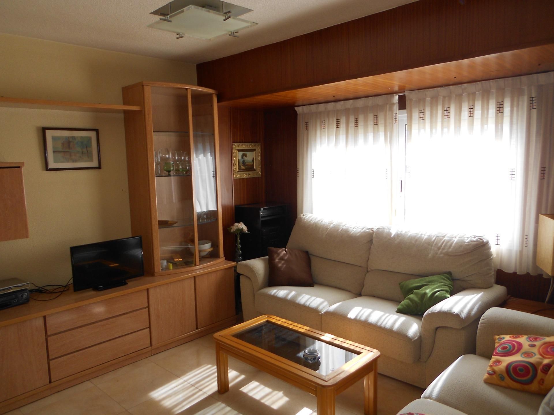 Sala d'estar de Pis en venda en  Murcia Capital amb Aire condicionat i Balcó