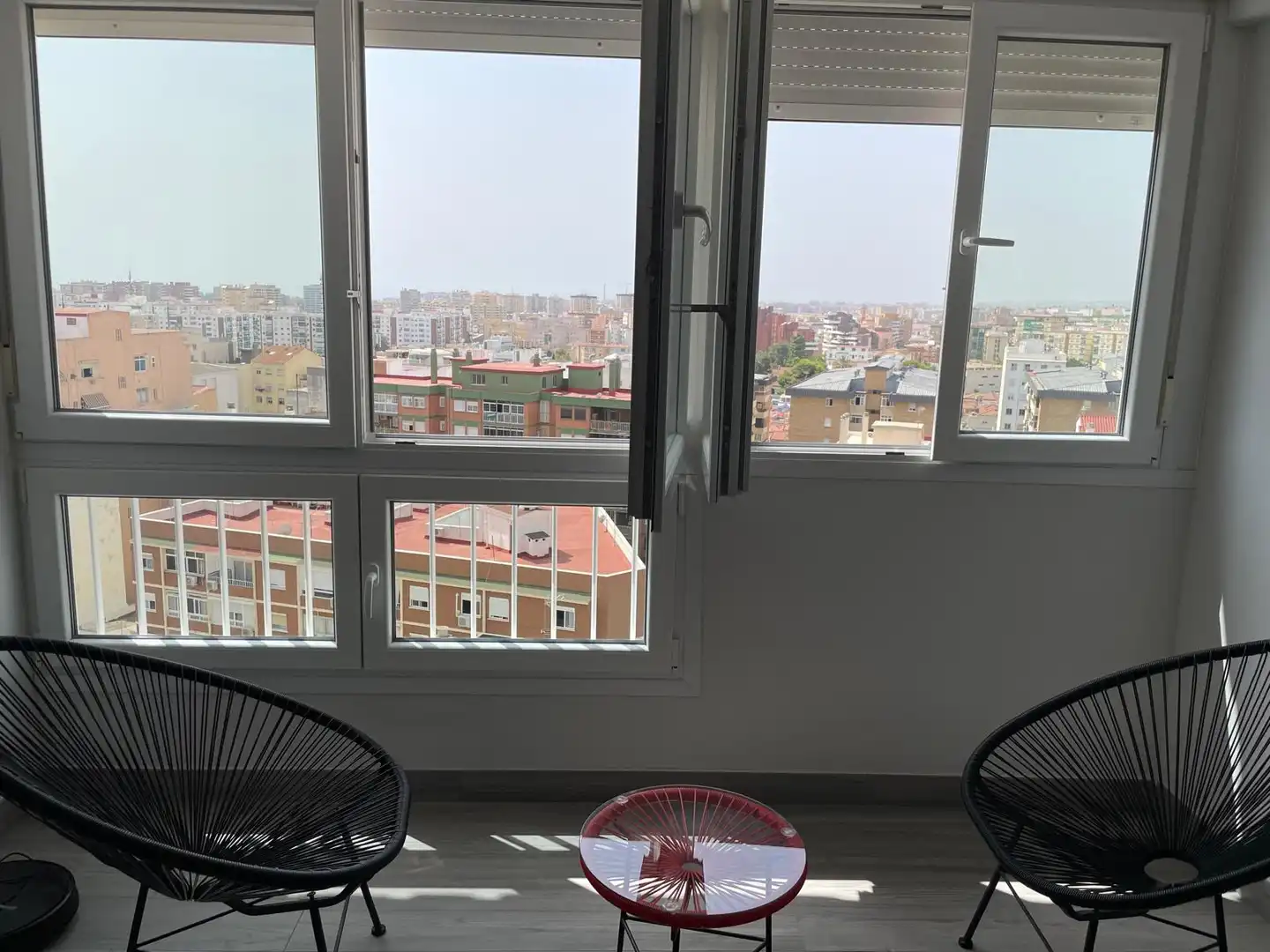 Balcony of Flat for rent in Málaga  with Air Conditioner, Furnished and Washing machine