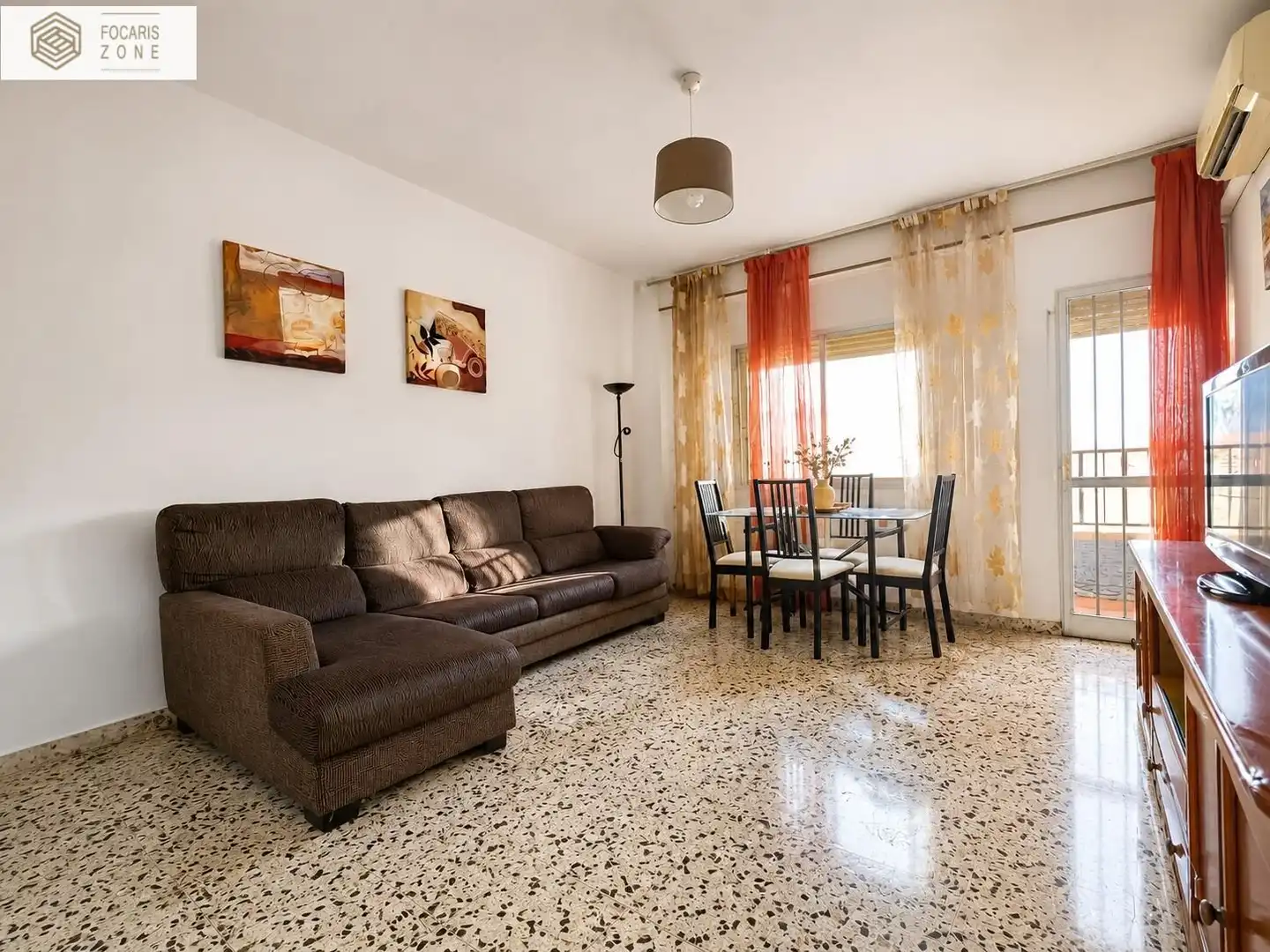 Sala d'estar de Pis en venda en Málaga amb Aire condicionat, Calefacció i Terrassa