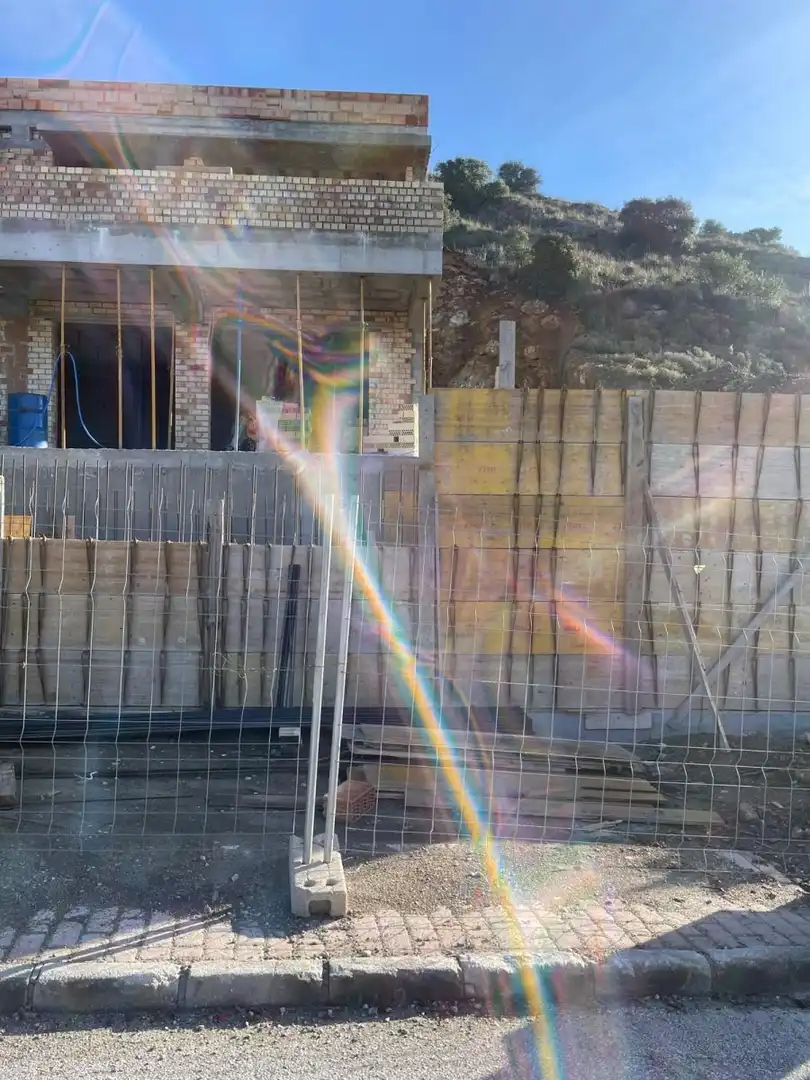 Vista exterior de Casa o chalet en venta en Coín con Calefacción, Jardín privado y Terraza
