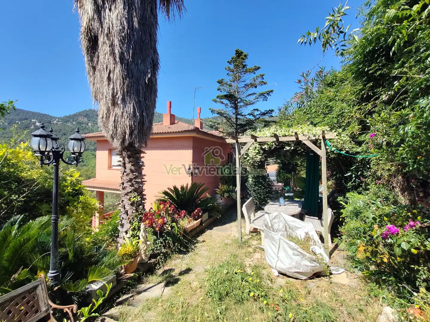 Jardín de Casa adosada en venta en Vallirana con Calefacción, Jardín privado y Terraza