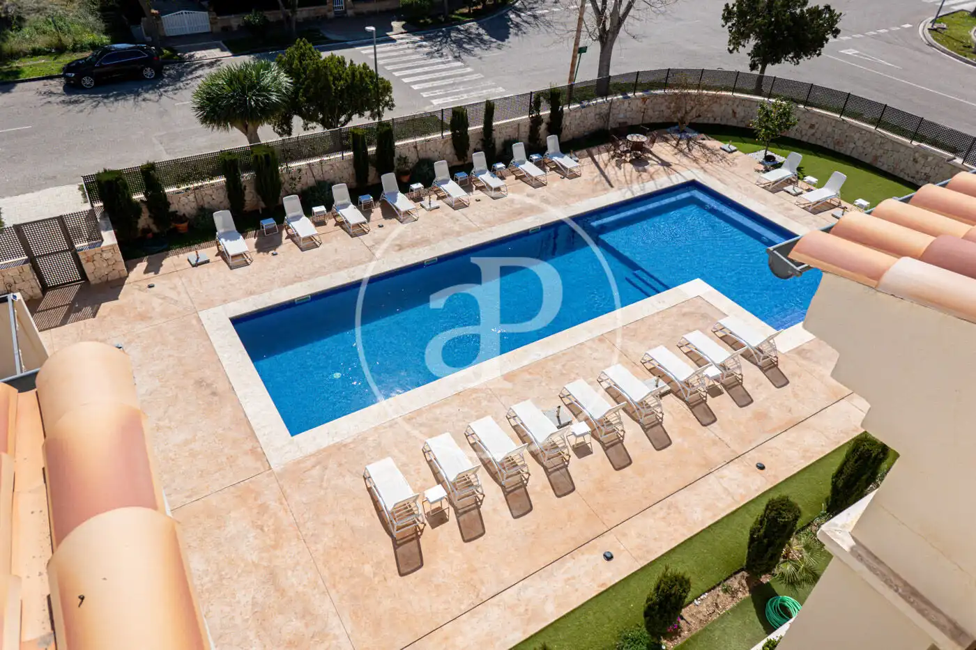 Schwimmbecken von Wohnung zur Miete in Pollença mit Klimaanlage, Heizung und Terrasse
