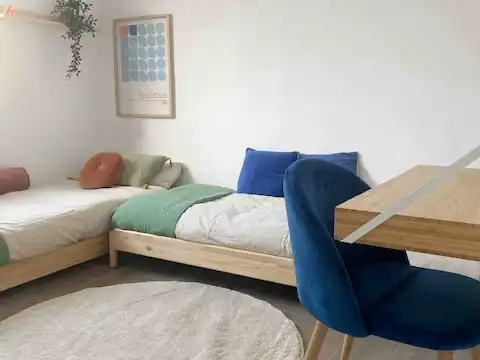 Bedroom of Flat for rent in  Valencia Capital  with Air Conditioner