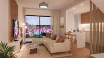 Living room of Single-family semi-detached for sale in Málaga Capital  with Heating, Terrace and Storage room