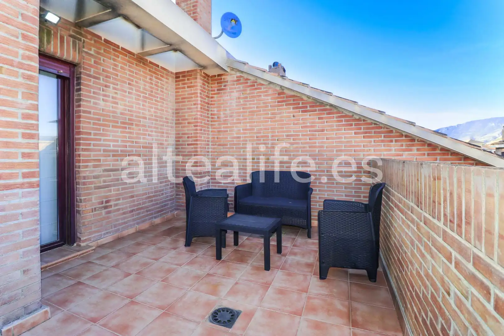 Terraza de Casa adosada en venta en La Nucia con Calefacción, Terraza y Piscina comunitaria