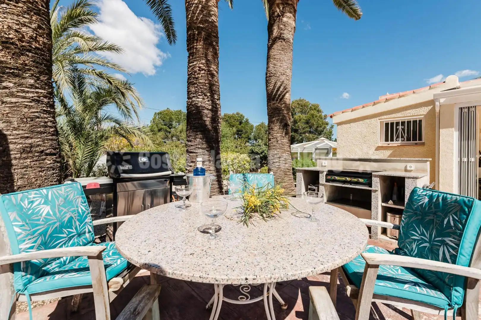 Terrace of Houses for sale in L'Alfàs del Pi  with Air Conditioner, Heating and Private garden