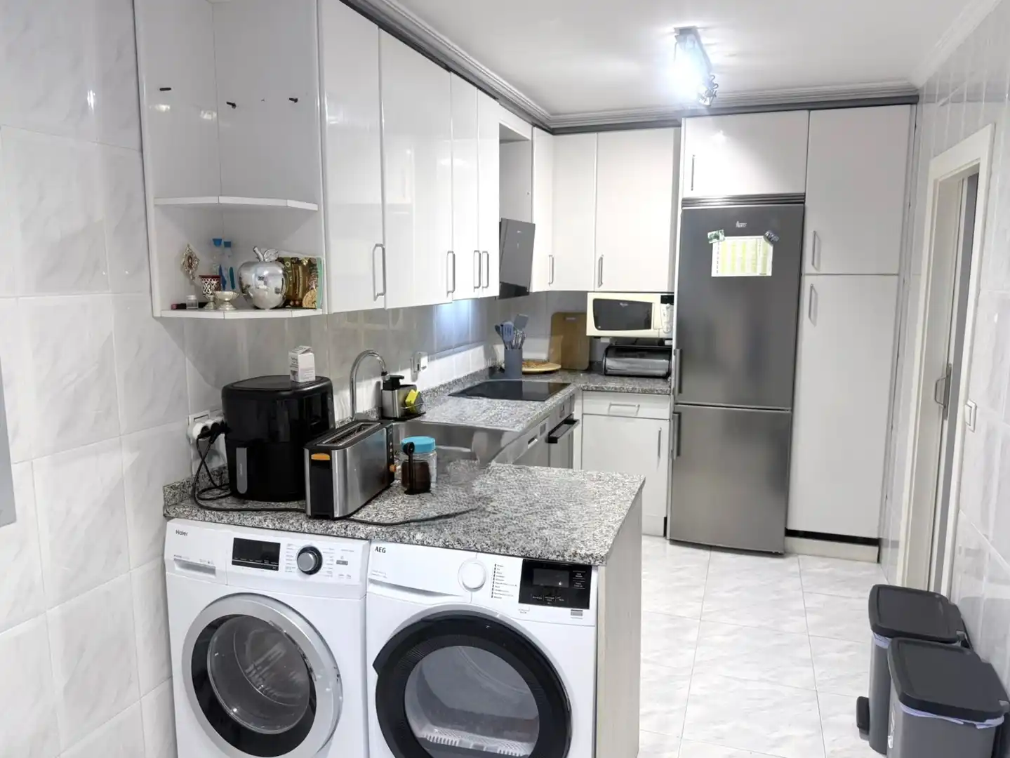 Cocina de Piso en venta en  Pamplona / Iruña con Calefacción, Parquet y Amueblado