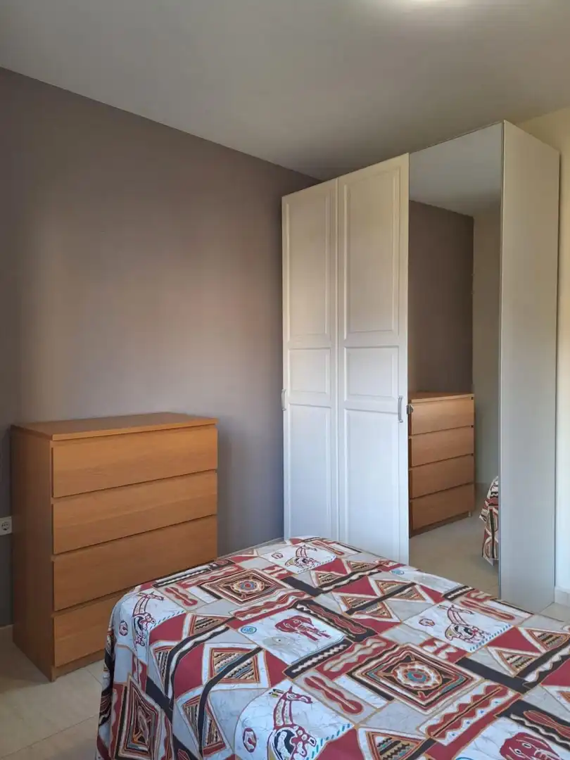 Schlafzimmer von Wohnung zur Miete in Murcia mit Klimaanlage und Möbliert