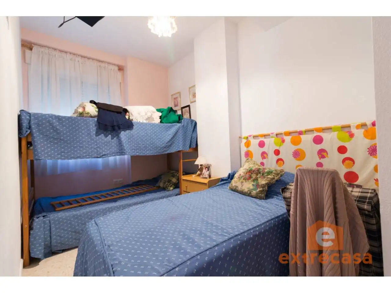Bedroom of Apartments for sale in Badajoz  with Storage room, Furnished and Balcony