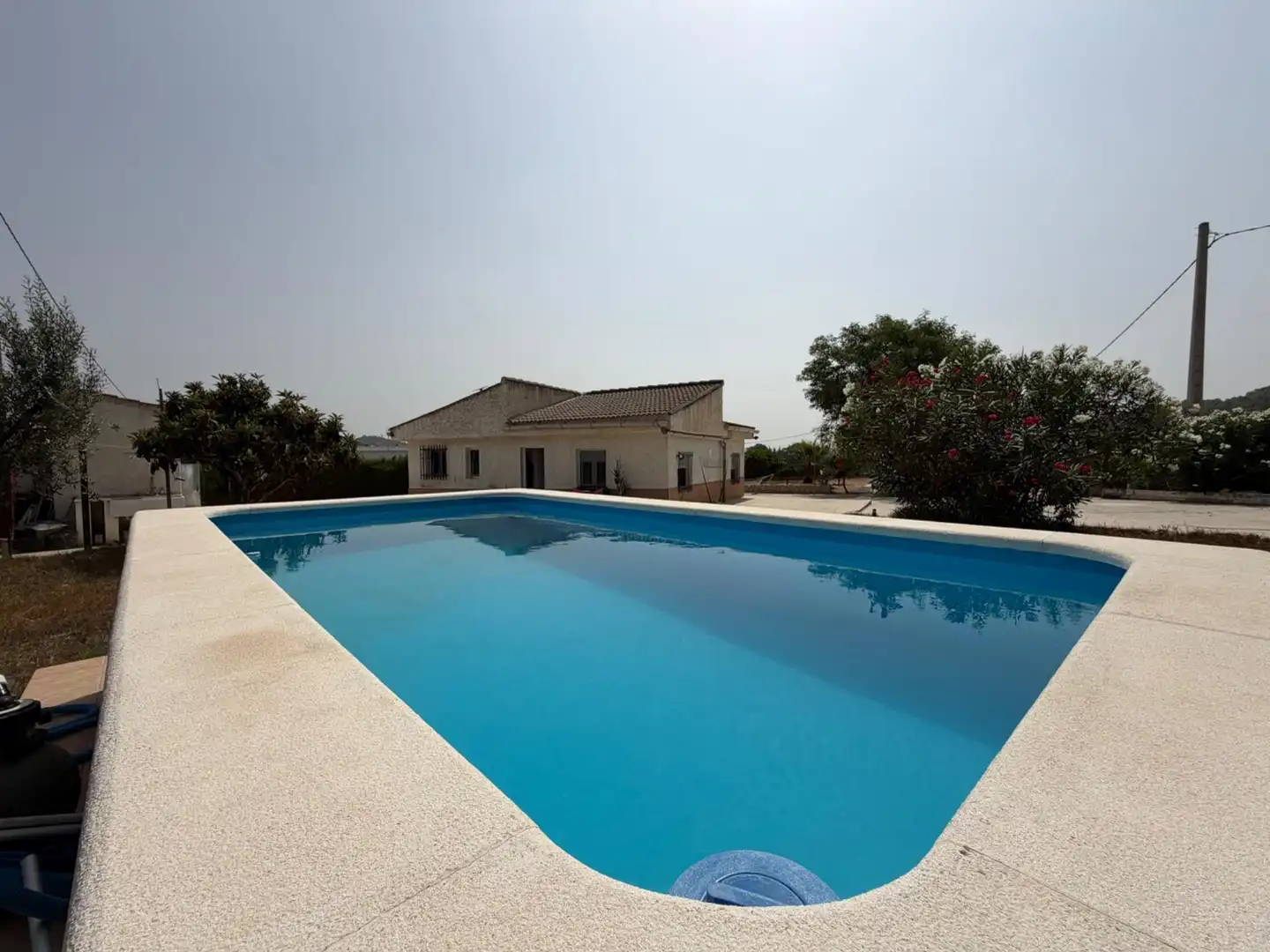 Piscina de Casa o xalet en venda en Pedralba amb Aire condicionat, Jardí privat i Terrassa