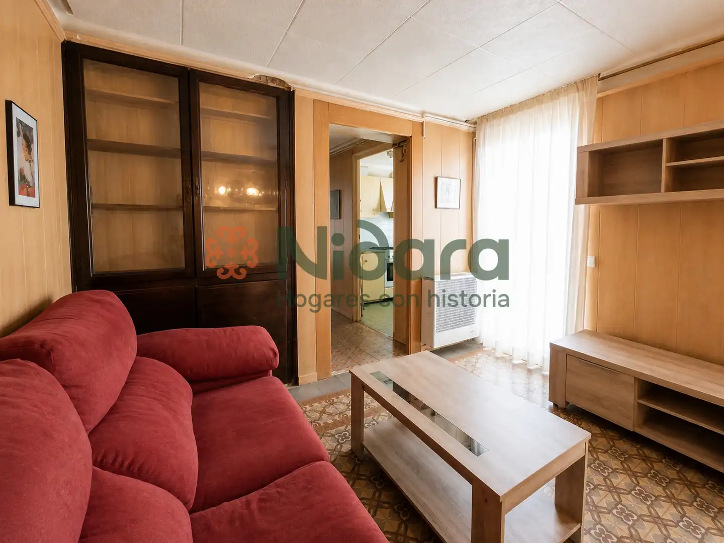 Living room of Attic for sale in Barcelona  with Air Conditioner, Heating and Furnished