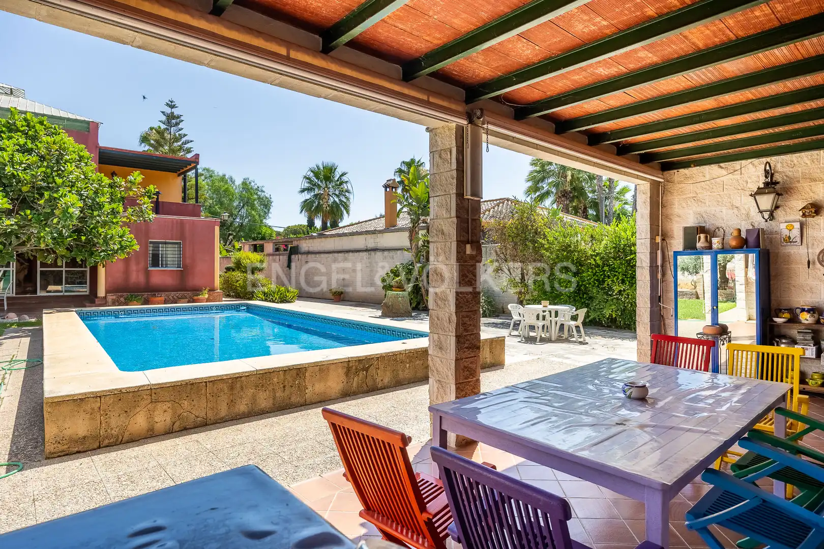 Vista exterior de Casa o chalet en venta en Carmona con Calefacción, Jardín privado y Terraza