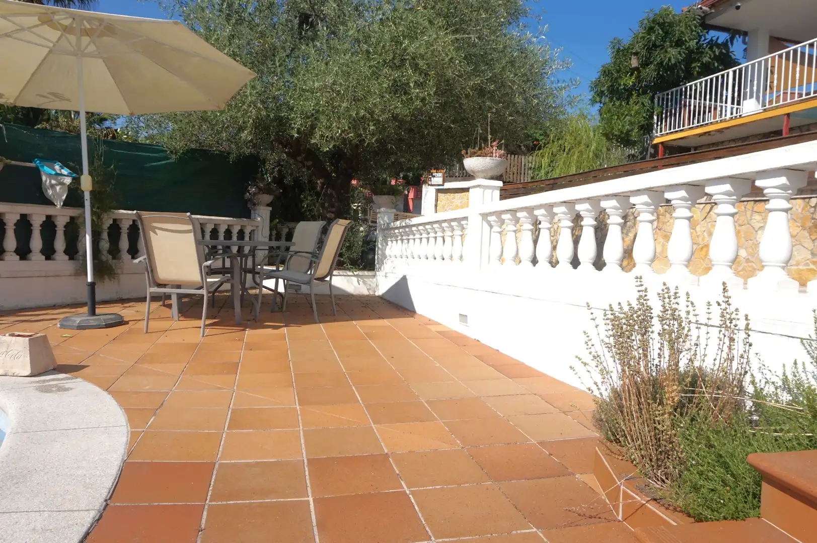 Terrassa de Casa o xalet en venda en Fogars de la Selva amb Calefacció, Jardí privat i Terrassa