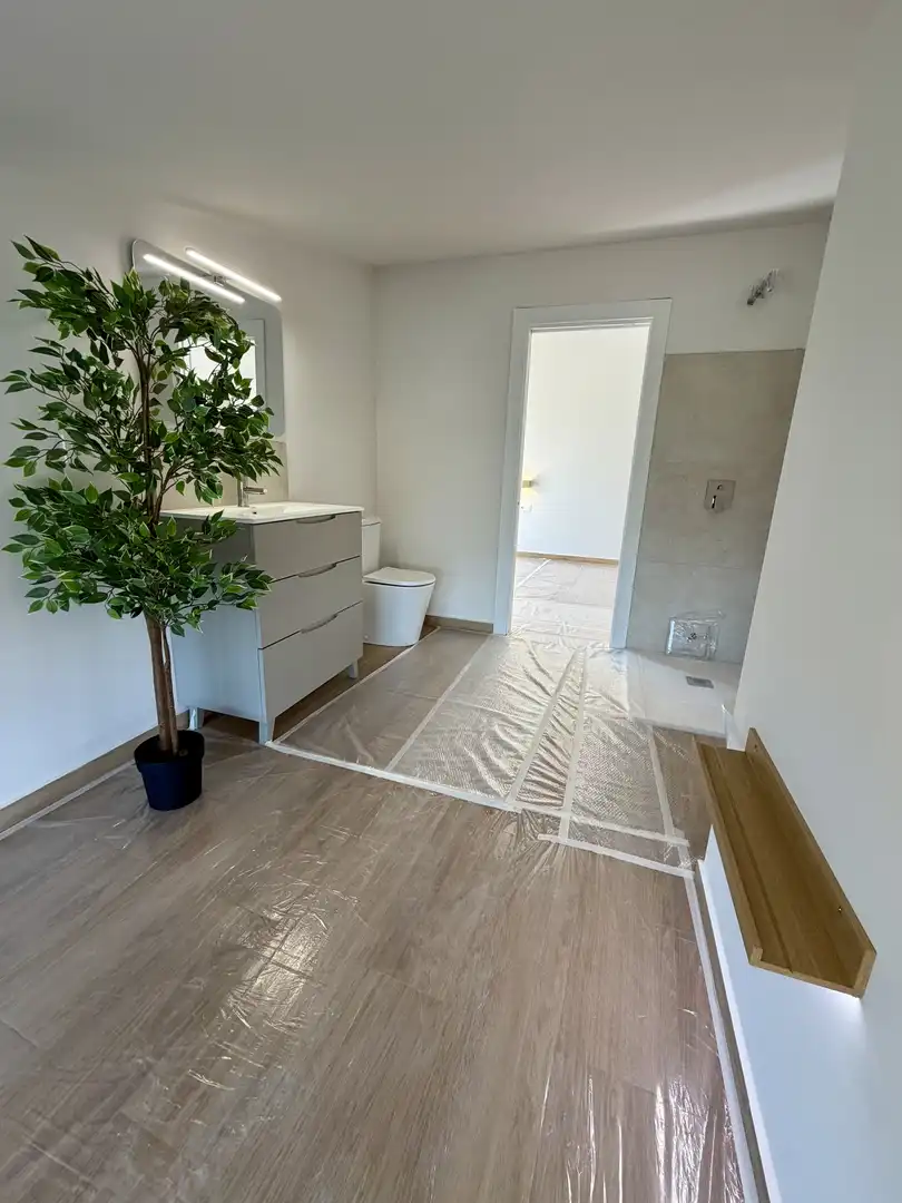 Bany de Casa o xalet de lloguer en Elche / Elx amb Aire condicionat, Terrassa i Piscina