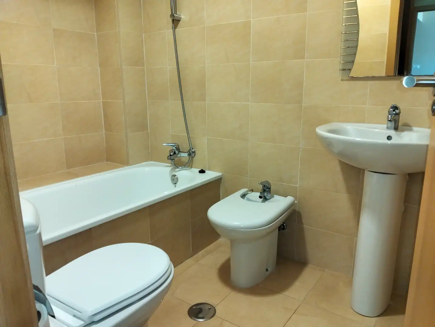 Bathroom of Flat for sale in La Manga del Mar Menor  with Air Conditioner, Heating and Private garden